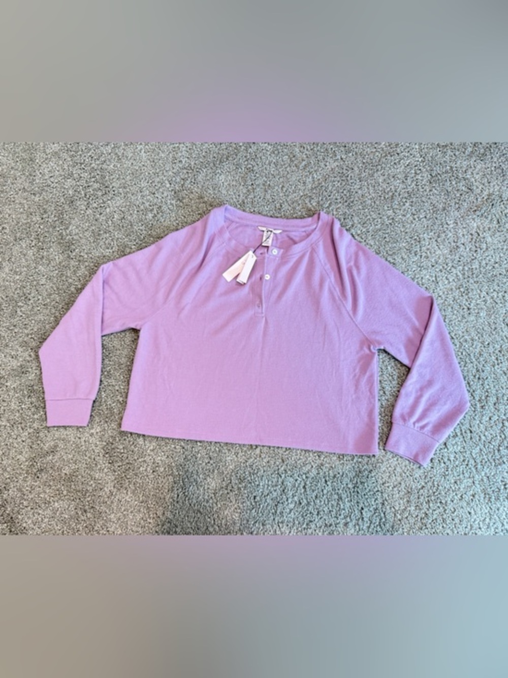 Victoria's Secret pink Long-Sleeve Top
